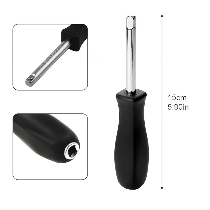 150%20MM%20Spanner%201/4-Inch%20Female%20Square%20Drive%20Handle%20Socket%20Wrench%20For%20Small%20Flying%20Ratchet%20Wrenches%20Slide%20Rod%20AD%20Connectors%20-%20Image%208