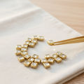 50Pcs Real Kundan Beads|Framed Kundan For Jewellery Making. 
