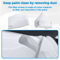 Plastic Paper Filter Oil Leakage Paper Disposable Paper Filter Spray Paint Filter Pure Filter Funnel White Thickened Filter. 