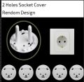 Switch Cover Baby Anti-shock Jack Plug Protector Cover Cap Dust Covers baby Electrical Safety Guard Protection (4 Pieces). 