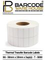 Barcode Labels  Thermal Transfer SG 50mm x 25mm x 2ups – T-5000 Sticker 50x25. 