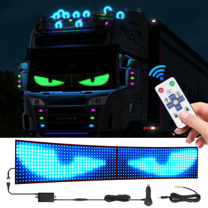 LED Matrix Pixel Panel USB 5V Flexible Addressable RGB Pattern Graffiti ...