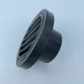 60mm/2.36inch Air Vent Ducting Piece Round Flat Pipe Outlet Exhaust Connector for Webasto Eberspaecher Parking Heater Accessory.