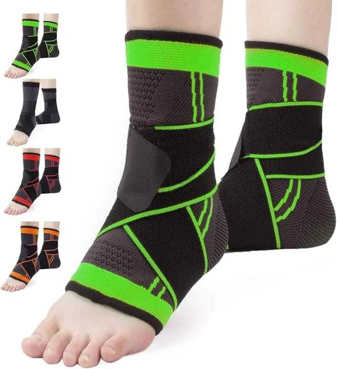 Ankle Brace, Ankle Support Sleeve, Elastic Ankle Brace for Sports Walking and Exercise Pressure Support Ankle for Men and Women