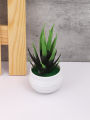 Mini Artificial Plants Bonsai Small Simulated Aloe Vera Pot Plants Fake Flowers Office Table Potted Ornaments Home Garden Decor. 