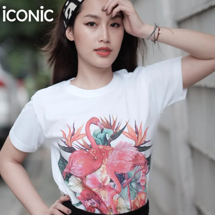Iconic%20Fleming%20T-SHIRT%20#5666%20Flamingo%20floral%20print%20T-shirt%20women's%20clothing%20women's%20T%20shirt%20men%20T-shirt%20fashion%20T%20shirt%20White%20-%20Image%203