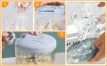 Spin handy chopper for vegetable and fruits easy to spin and cut vegetables with sharp 4 blades easily chops all vegetables with out any mess in your kitchen. 