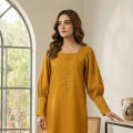 Top Class Afghan Kurti Original VIP Linen Fabric Traditional Dress for Women Ethnic Wear. 