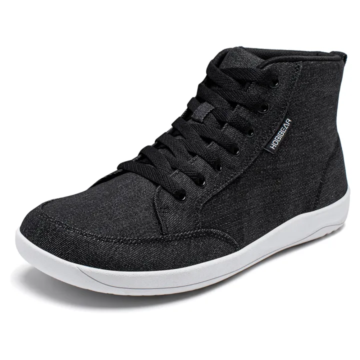 HOBIBEAR%20Mid-Top%20Barefoot%20Shoes%20Unisex%20Wide%20Toe%20Box%20Canvas%20Sneakes%20Zero%20Drop%20Lace%20Up%20Outdoor%20Walking%20Shoes%20-%20Image%207