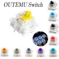 Outemu Switches for Mechanical Keyboard 3Pin Dustproof Linear Tactile Clicky Silent DIY Gaming Switch Compatible with MX Switch. 