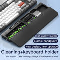 Cleaning set: Computer keyboard cleaning brush, headphones, IPad, mobile phone cleaning pen, keyboard, camera cleaning brush.