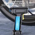 New 120W Handheld Air Compressor Wireless/Wired Inflatable Pump Portable Air Pump Tire Inflator Digital for Car Bicycle Balls. 