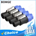 Mic accessories Speakon NL4FC NLT4FC NLT4X NL2FC 4 Pole Plug Male Audio Cable Power Amplifier Connector XLR Interface Speaker. 