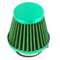 38-60MM High Flow Air Filter for Kawasaki Pit Bike Suzuki Motocross 125 150 200 250 450CC ATV Lifan Loncin Zongshen Engine ﻿. 