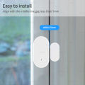 Zigbee Smart Door Window Contact Sensor Wireless Detectors Open/Close Works with Alexa Google Home Zigbee2MQTT Home Assistant. 