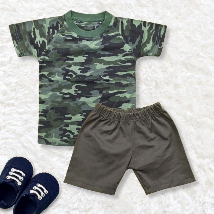 kids summer suit T-shirt and nicker