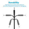 Long USB PSP Charger Cable USB to DC Power Cord for  PSP 1000/2000/3000 Charger Cord USB to DC 4.0X1.7mm-Copper Conductor-1M. 