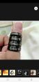 Customize Challa Name Ring (name inside ring). 