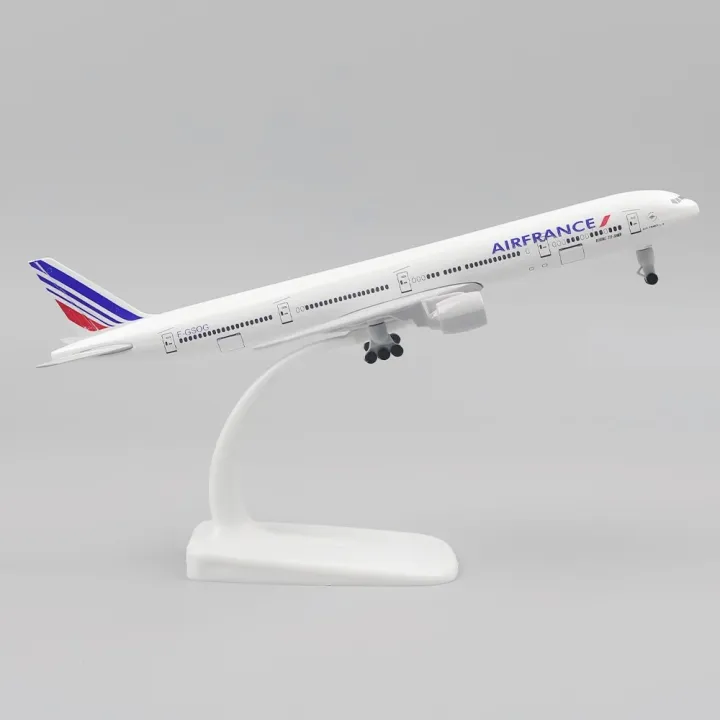 Simulation%20Alloy%2020cm%20B777%20Aircraft%20Diecast%20777%20Air%20France%20Airliner%20Model%20Family%20Toys%20And%20Ornaments%20Crafts%20Gifts%20Collectible%20-%20Image%202
