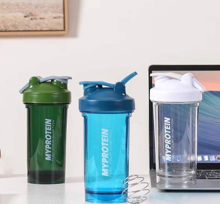 Protein Shaker Gym Bottle - 600 ml Bpa Free