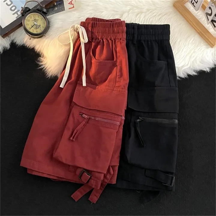 Summer%20Gym%20Quick-drying%20Shorts%20Casual%20Fitness%20Streetwear%20Men's%20Jogging%20Short%20Pants%20Men%20Multi-pocket%20Sport%20Casual%20Hip%20Cargo%20Short%20-%20Image%202
