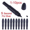 5 Second Fix Glue No UV Light Quick Dry Welding Compound Repair Liquid Plastic Pen Super-powered Fix Glue Refill Pen 1-10pcs. 