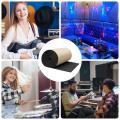 Sound Absorbing Panel Sound Pads Acoustic Panels Self Adhesive Acoustic Barrier for Car Studio Waterproof Sound Proof Padding. 