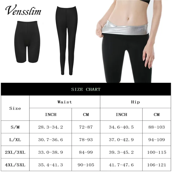 Sauna%20Pants%20Fitness%20Exercise%20Slimming%20Leggings%20Compression%20Sweat%20Shorts%20Workout%20Waist%20Trainer%20Thermo%20Trimmer%20for%20Womens%20-%20Image%202