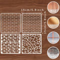 No-Skill Wonder! 12 Pack 6"x6" Washable Stencils｜Reusable Spray Paint Templates｜Floor Doodling, Home Decor & Art Projects Tool K. 