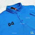 Warrix Polo Shirt Warrix Shirt, Classic Polo Model, Short Sleeves, Collar, Solid Color, No Need to Iron Wa3315 Wa-3315 Wa-3315N Micro Polyester Fabric Blue/Pink/Jaumala/Green/Red/Yellow. 