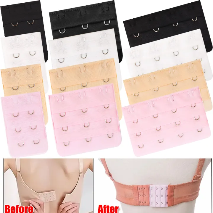 2/3/4%20Buckle%20Bra%20Extender%20Clip%20Clasp%20Buckle%20Adjustable%20Back%20Belt%20Buckle%20Ladies%20Women%20Underwear%20Accessories%20Soft%20Bra%20Extension%20-%20Image%202