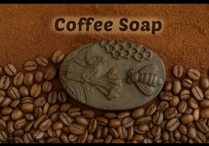 Al Rahim Organic Coffee Soap – Tan Removal & Anti-Aging Exfoliating Bar (100% Natural)