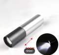 Zoom mini aluminum alloy flashlight. 
