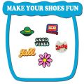 8/30/60/100/200/400pcs Random Series Shoe Charms Set For Clogs Bogg Bag Bubble Slides Sandals, PVC Shoe Decorations Beach Bag. 