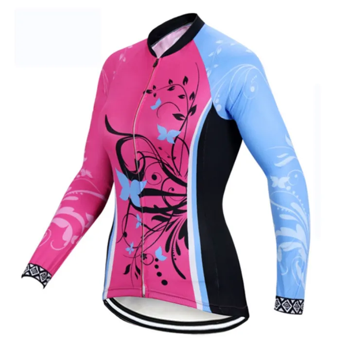 Cycling%20Jersey%20Women%20Long%20Sleeve,Bike%20Shirts%20for%20Women%20Biking%20Tops%20Breathable%20Cycle%20Jerseys%20with%203%20pockets%20-%20Image%206