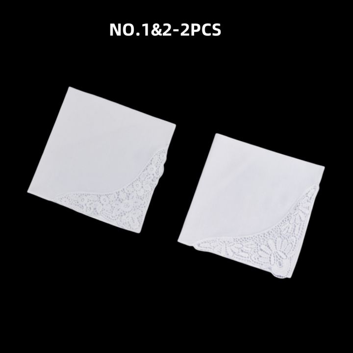 35CM/13.7IN%20inch%20Pure%20White%20High-Density%20Cotton%20Lace%20Cotton%20Handkerchief%20for%20Bridesmaid%20Dresses%20Wedding%20Decoration%202PCS%20in%20Weddi%20-%20Image%207
