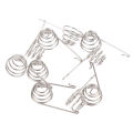 5Pairs For xbox 360 Replacement Wireless Controller Battery Springs. 