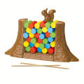 Kids Balance Tower Board Game Stacking Blocks Puzzle Toy Family Games Save The Collapsing Squirrel For Toddlers  . 