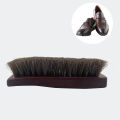 1PC Premium Horsehair Shoe Brush Is Suitable for Polishing and Cleaning Leather Products Effectively Removing Dirt and Debris.