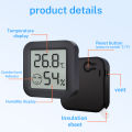 Mini Zigbee 3.0 Temperature Humidity Sensor APP Remote Control Thermometer For Smart Home Work With Tuya Alexa ZHA Zigbee2MQTT. 