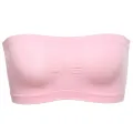 Summer Breathable Mesh Invisible Strapless Chest Wraps Tube Tops Sexy Strapless Crop Top Bra Lady Bandeau Boob Tube Brassiere. 