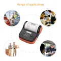 80mm Portable Thermal Printer Wireless Bluetooth Mobile Pocket Bill Printer Android Phone PC Printer MTP-3 Thermal Printer. 