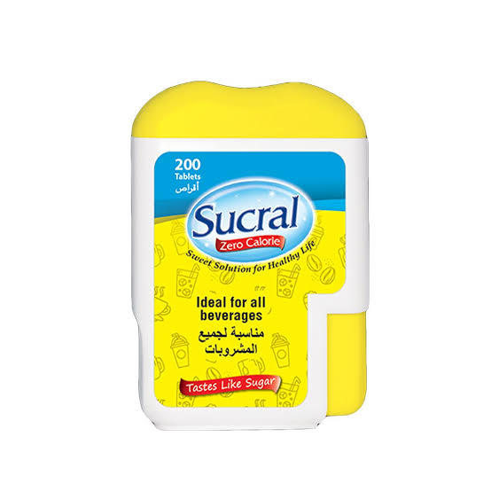 Sucrral%20Zero%20Calorie%20Sweetener%20-%2050/100/200%20Tablets%20(Healthy%20Sugar%20Replacement)%20-%20Image%202