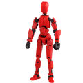 Multi-Jointed Movable Shapeshift Robot 3D Printed Mannequin Dummy 13 Action Figures Toys Kids Adults Parent-children Games gifts. 