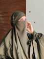KK Hijab | Khimar with tie kaftan abaya | Kaftan Abaya with matching khimar | Trending Abaya | Best abaya for Umrah. 