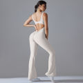 Back V Jumpsuit Gym Set Women Training Yoga Suit Sportswear Women Sports Jumpsuit Fitness Rompers Stretch Workout Bodysuits.
