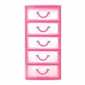 Mini Drawer Premium Quality Transparent Type 5 Layers Set Plastic Storage For Medic.... 