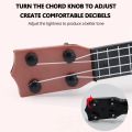 21 inch Ukulele Classical Guitar Acoustic Ukulele Soprano Music Instruments Mini Musical Toy for Beginners Kids Children. 