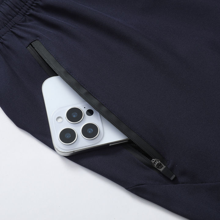 Men's%20Bottoms%20Summer%20Gym%20Workout%20Running%20Cycling%20Quick%20Drying%20Breathable%20Drawstring%20Waist%20Sports%20Shorts%20Reflective%20-%20Image%205