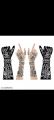 Hand  mehndi steaker for girls. 